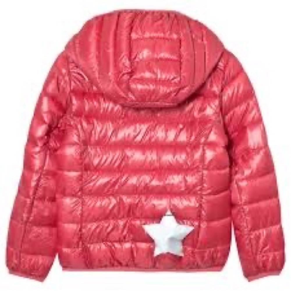 Molo herb rapture rose star puffer coat jacket girls 2T
